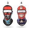 Fashion Outdoor Sports Skull Balaclava Mask Windproof Full Face Neck Gaiter Ninja Headgear Hat Motorcycle Riding Hiking Cycling Cap Masks