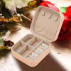 Jewelry Box Organizer Mini Showcase Storage Case for Rings