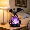 USB Powered Dragon LED Light, Gothic Style Decorative Ornament, Bedside Desk Lamp for Holiday Atmosphere, Home Night Light