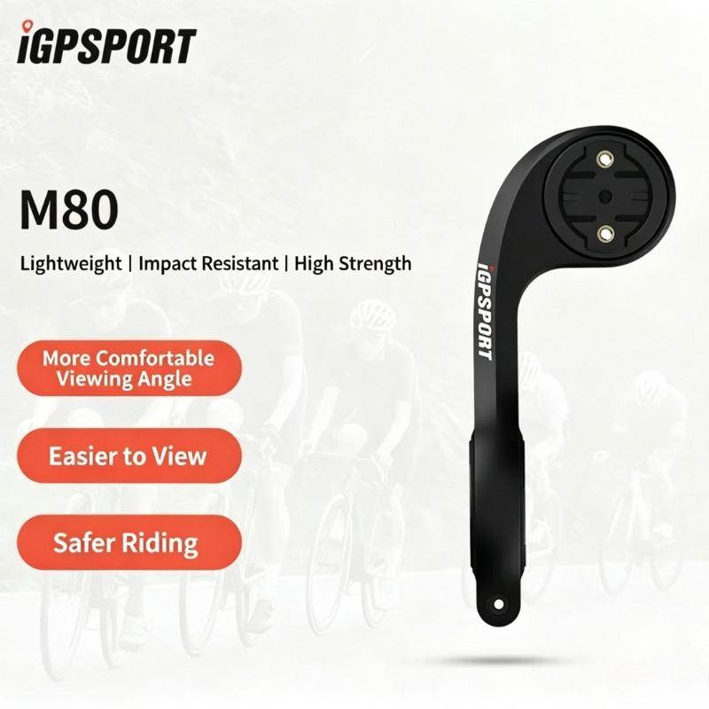 iGPSPORT M80 Bike Computer Mount Out-Front Stem Mount for Garmin Bryton GoPro Camera Light Bicycle