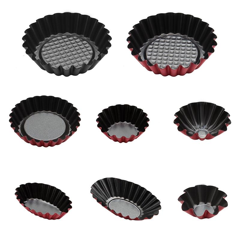 Leeseph 12-Pack Tart Mold Cupcake Cake Muffin Form Tin Pan Инструмент для выпечки Углеродистая сталь