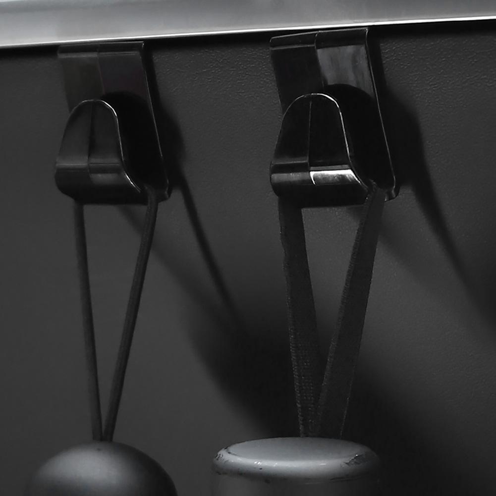 2 шт. Крючок для перчаточного ящика автомобиля, высокая грузоподъемность, пряжка для ко-пилота, крючок для хранения, аксессуары для модификации интерьера для Tesla Model 3 Y
