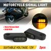 2Pcs 3/6LED Motorcycle Handlebar Light Sequential LED Turn Signals Lamp Blinker Indicator