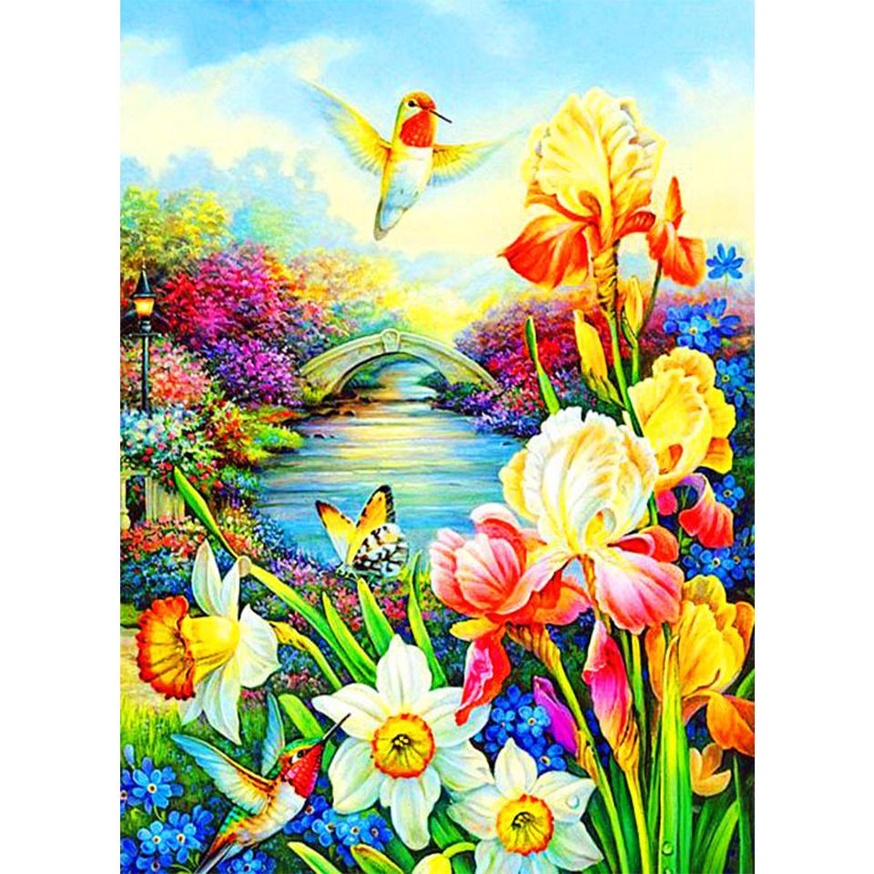5D DIY Diamond Painting Animal Bird Cross Stitch Kit Full Diamond Embroidery Gift Mosaic Art Rhinestone Decoration Picture