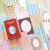 Basic Grid Pattern Memo Pads Moonlight Wish Book Series DIY Journal Decor  School Office
