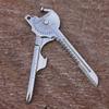 Pocket Keychain Multitool Keys Shape Ring Opener Escape Outdoor Tool Accessories