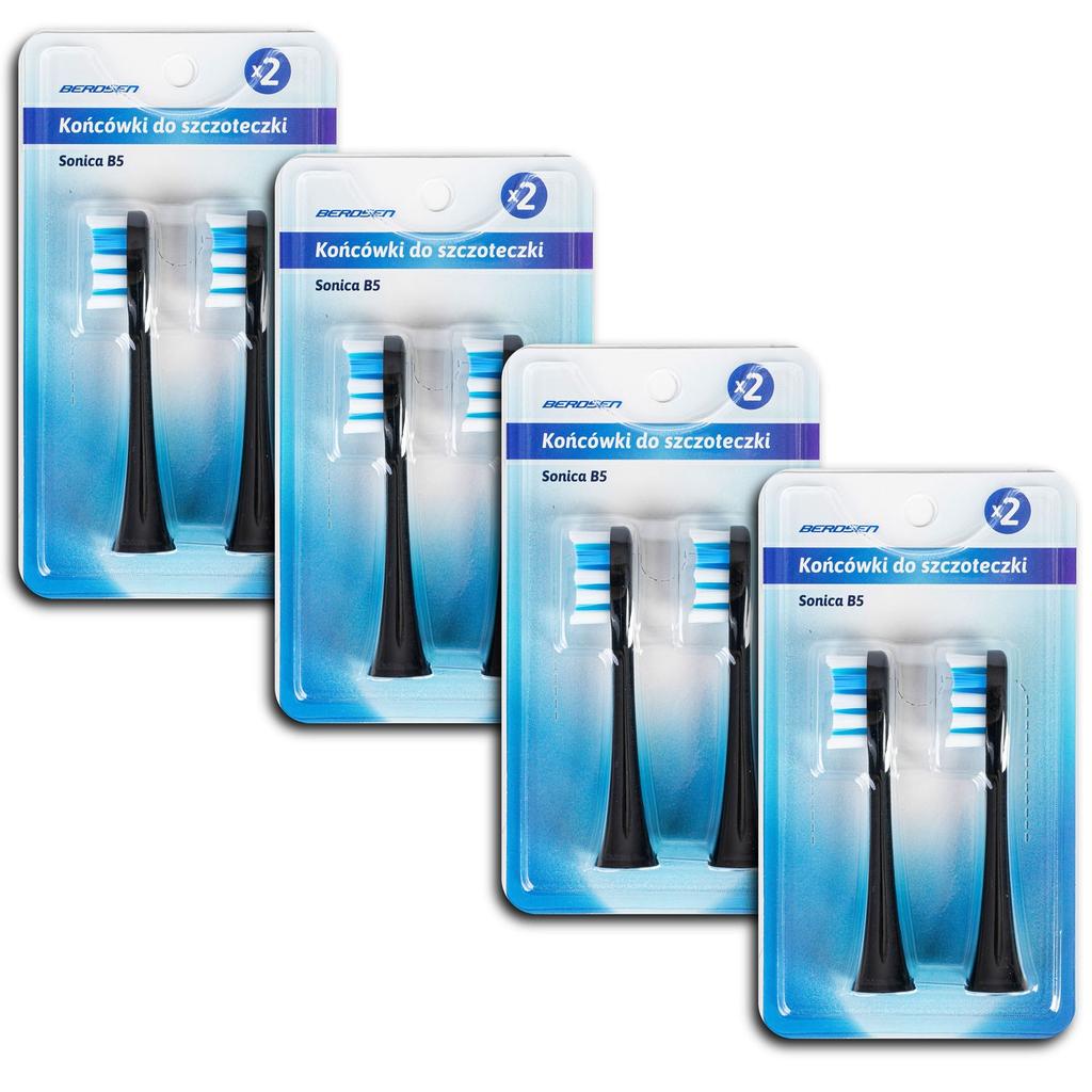 Berdsen B5 Sonic Toothbrush Heads 8 Pcs