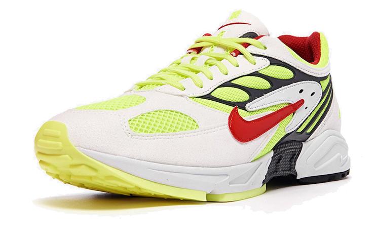 Nike Air Ghost Racer Белый Атомный Красный Неоновый Желтый AT5410-100