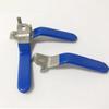 Steel Ball Valves Handle Replacement Manual Quarter-Turn Part with Blue Grip for Home Plumbing Repair Service Support