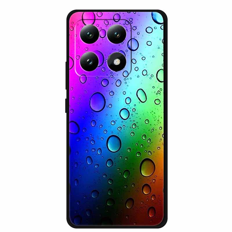 For Xiaomi 15T 5G Case Silicone Luxury Animal TPU Soft Printing Bumper for Xiaomi 15T Pro 5G Starry Sky Scenery Shockproof Cover
