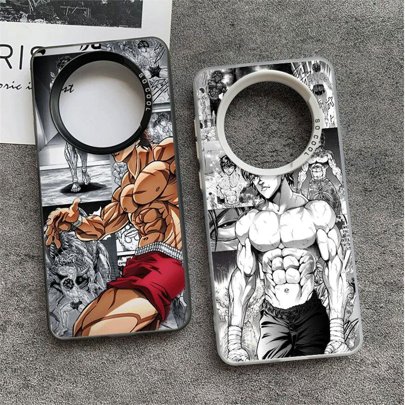 Baki the Grappler Anime Shockproof Phone Case for Xiaomi Redmi Note 15 14 13 12 Pro Plus 11 11S 11T 5G Cover Anti Fall Fundas