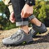 Fashion Men Hiking Shoes Mountain Desert Climbing Shoes Trend Classic Sneakers Outside Comfortable Shoes Trekking Footwear Plus Size 46