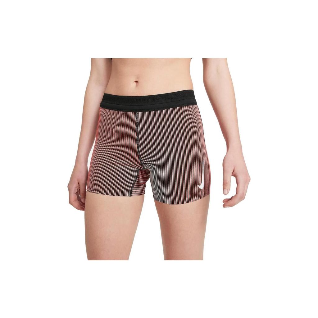Nike Aeroswift Casual Breathable Tight Running Shorts Women Shorts Red CJ2368-864