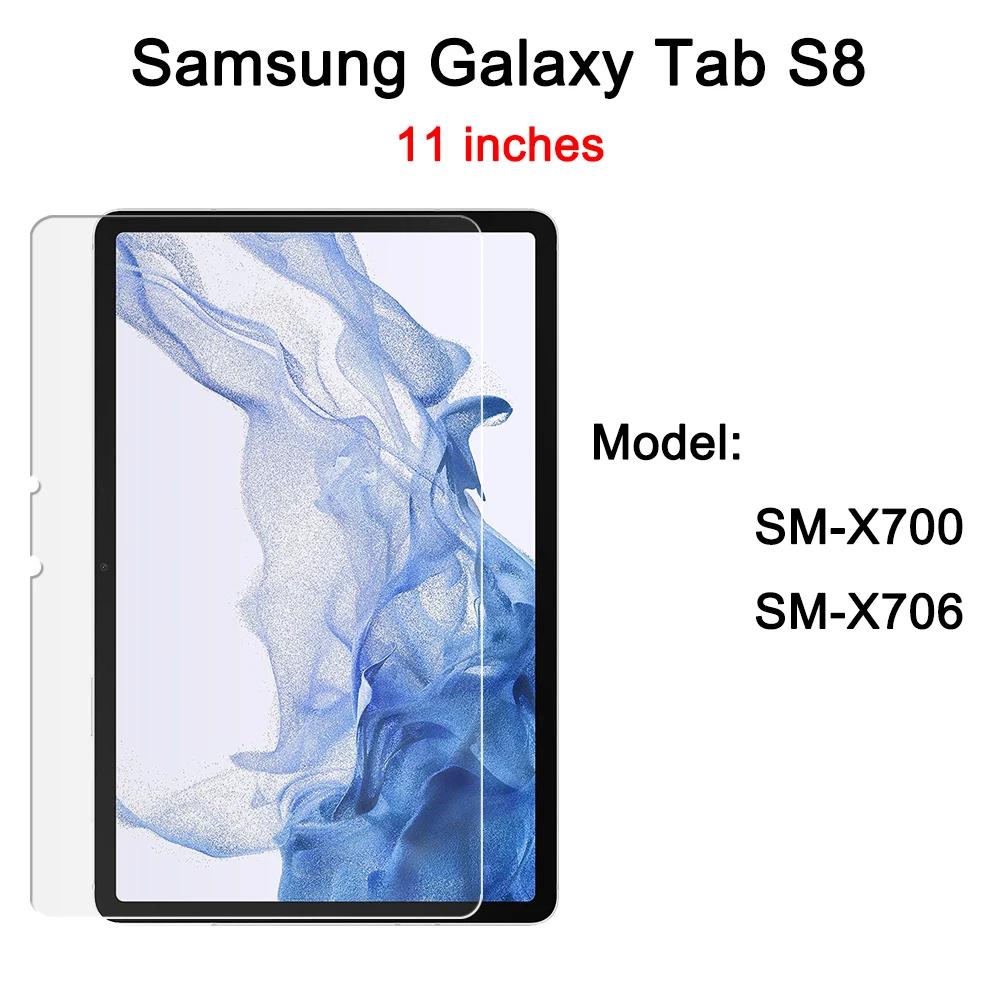 2PCS HD Scratch Proof Tempered Glass Screen Protector For Samsung Galaxy Tab S8 S8 Plus S8 Ultra S9 Ultra 11 12.4 14.6 Inches