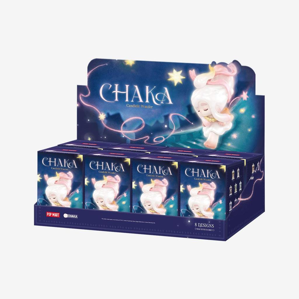 POP MART CHAKA Серия «Свечи и Прогулки» Фигурки Блайнд Бокс