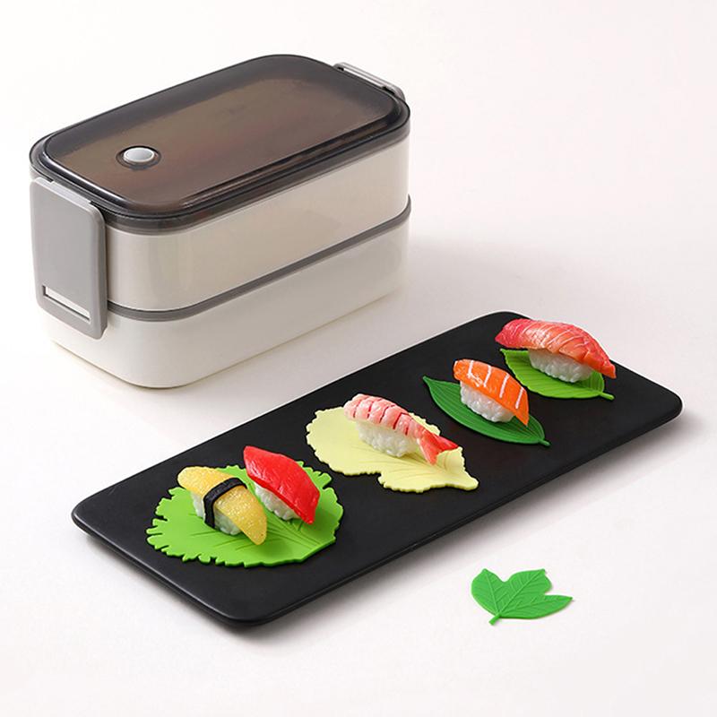 1 комплект листовых блюд Bento, чашек, разделителей для обеда, суши, рисовых шариков, ковриков, декоративных аксессуаров