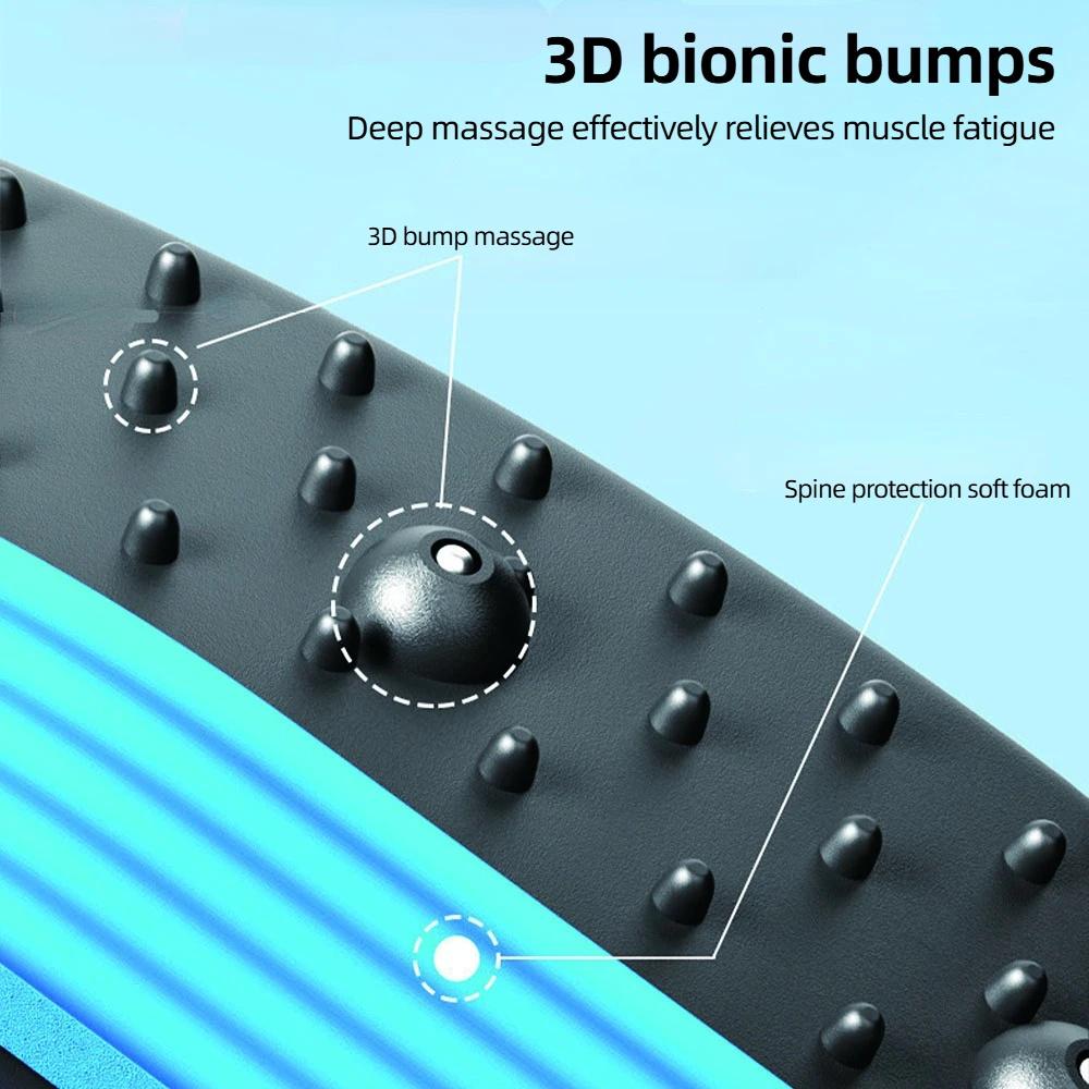 Массажер для спины Растяжка Поясничная поддержка Релаксация Облегчение боли в позвоночнике Вертебральный релаксатор Растягивает нижний отдел Тракция Корректирует талию