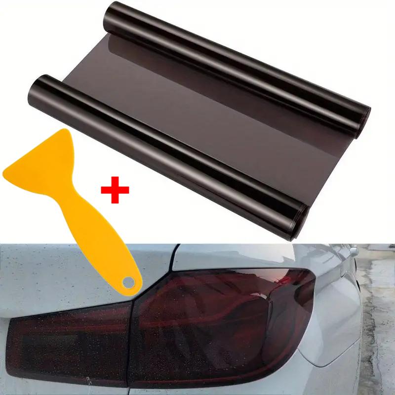 ПВХ пленка для автомобильных фар, наклейка на противотуманные фары, самоклеящаяся фольга для автомобильных фар, аксессуары для автомобиля 30X60 см