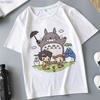 Plus Size Tops Women 'S T -Shirt Fashion Funny Totoro Print T Shirt Summer Harajuku Streetwear O -Neck Short Sleeve Tshirt Clothing