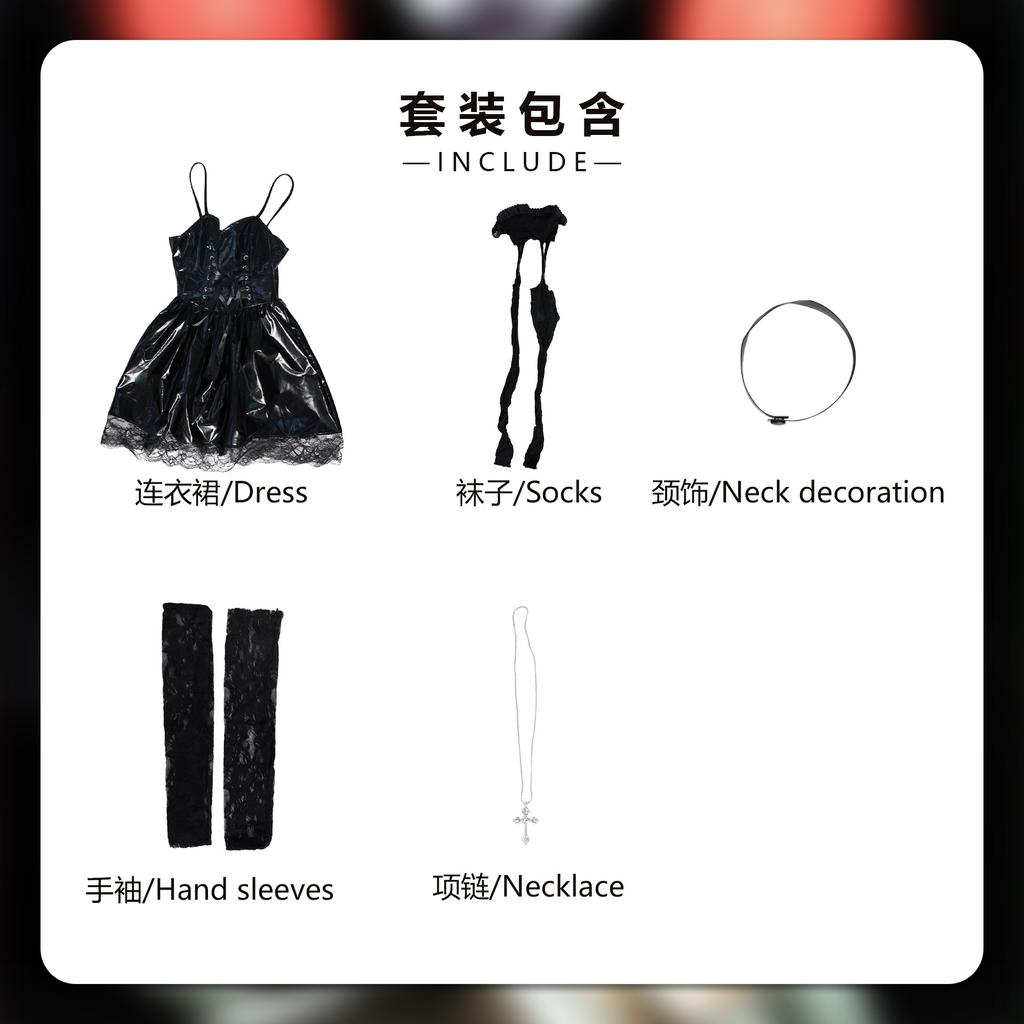 Игра Миса Амане Косплей МисаМиса Костюм Парик Хэллоуин Аниме Одежда