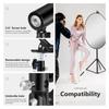 Neewer 2Pcs Photo Studio Heavy Duty Metal Clamp Holder with 5/8" Light Stand Attachment for Reflector