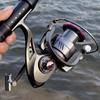 2024 New Fishing Reel Spinning 1000-7000 Series Metal Spool Spinning Wheel for Sea  Double Brake Smooth Fishing Carp Fishing