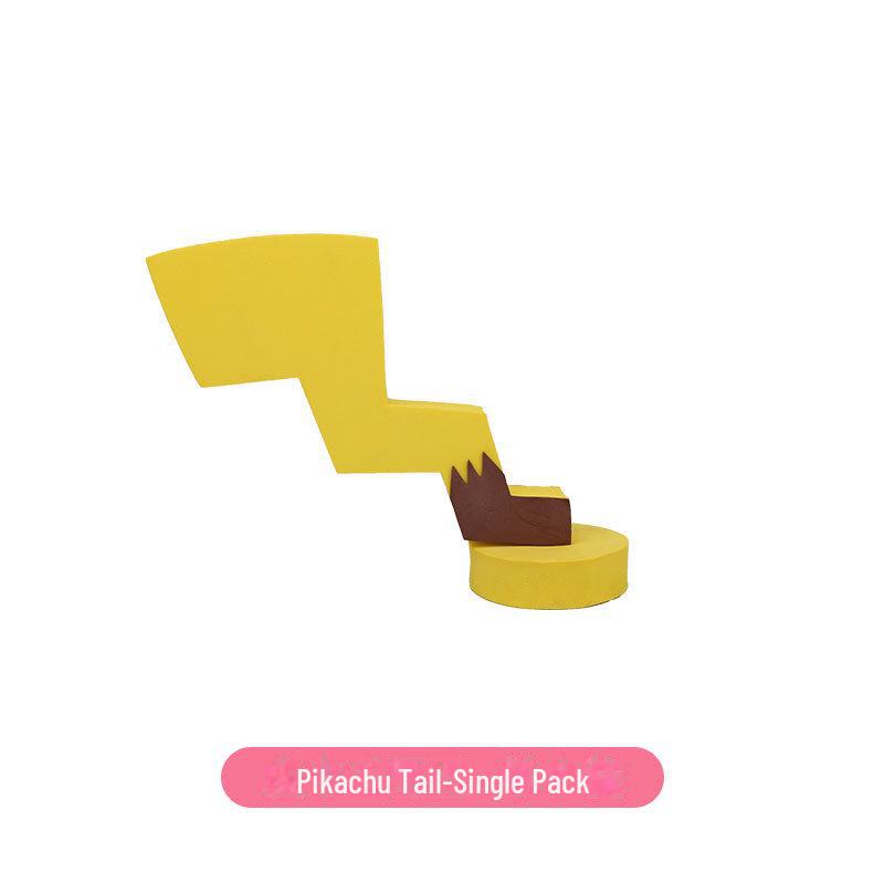 3D наклейка на крышу автомобиля Пикачу - милое, креативное внешнее украшение