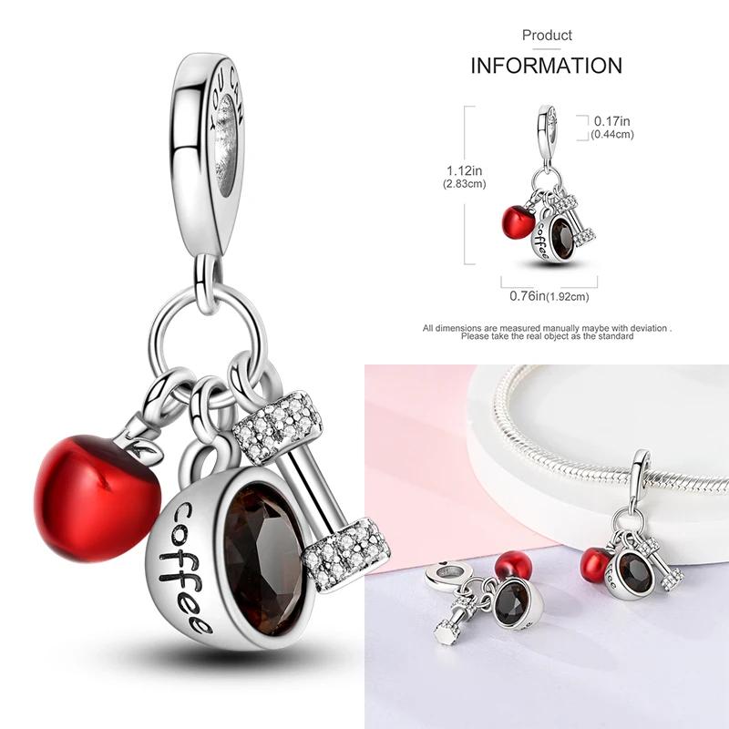 Рождественские Шармы Медь Лось Санта Клаус Бусина Снежинка Колокольчик Снеговик Шарм Подходит для Оригинального Браслета DIY Ювелирные Изделия