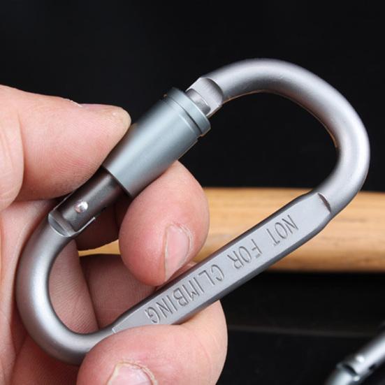 Карабин, высококачественный износостойкий многофункциональный крючок с пряжкой из алюминиевого сплава и защелкой
