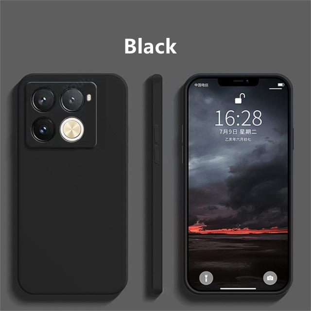 Для infinix Note 40 Pro Чехол infinix Note 40 Pro Shell Cover Fundas Жидкий Силикон Мягкий ТПУ Задний Бампер infinix Note 40 Pro