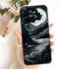 Чехол для телефона Tecno Pova Neo Neo3 LH6n LE6 Жидкий силикон Мультяшный дракон Забавная кошка Пейзаж с морским побережьем Задняя крышка
