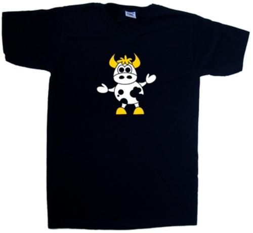 Tada Cow V-Neck T-Shirt