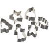 Tanaka Ryoki Seisakusho Cookie Cutter Set No. 2113 Christmas Set, Stainless Steel, Japan (6 Pieces) WKT14