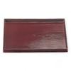 Diamond Wood Grain Tray with Lacquerware Made In Japan J-kitchens 3-Shaku (Tray) Non-Slip Design, 39cm, (ABS Resin),