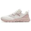 Round Toe Lace-Up Shock Absorbing Comfortable Wear-Resistant Low-Top Running Shoes Women Sneaker White Gray Pink 922145573-10