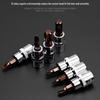 Набор бит для отвертки Torx T30 T40, шлицевая, крестовая с цветочным узором, с запрессованными головками