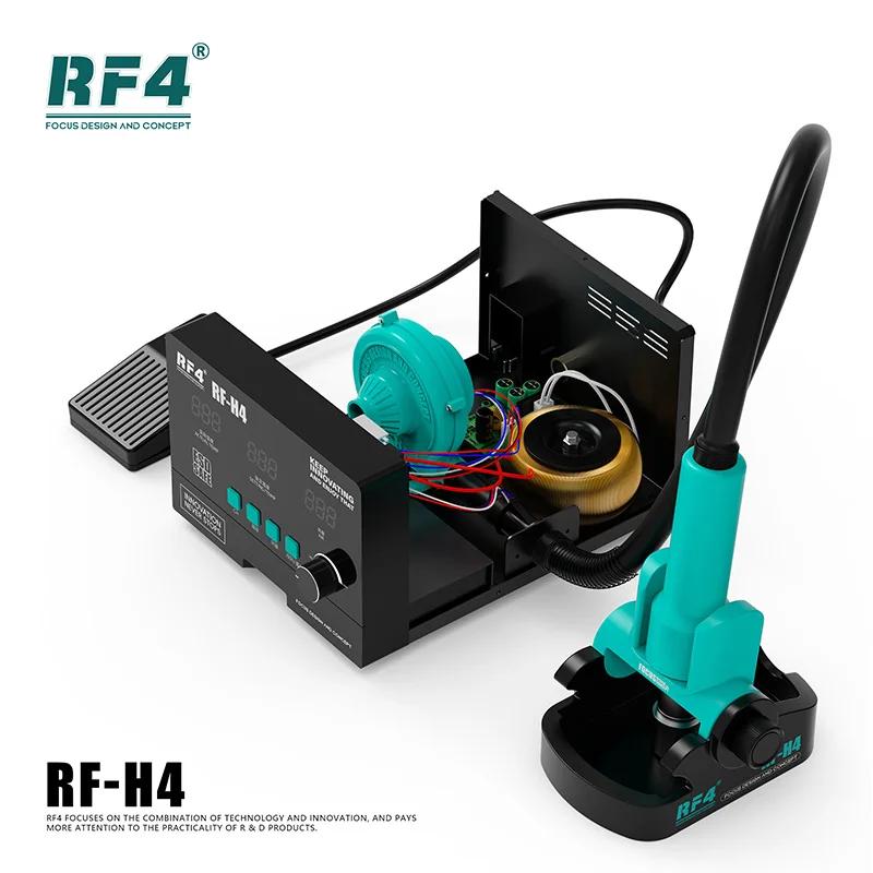 Паяльная станция RF4 RF-H3 RF-H4 RF-H5 с цифровым ЖК-дисплеем, платформа для демонтажа и ремонта материнских плат мобильных телефонов, печатных плат, BGA