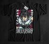 Unisex Dark Fantasy T-Shirt, Action Manga Clothing, Weeb Graphic, Gift For Him