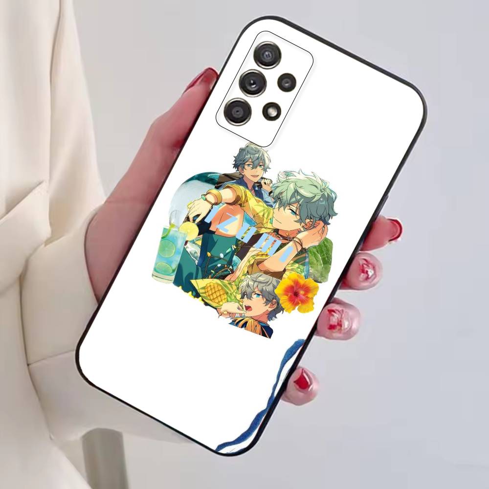 Чехол для телефона Ensemble Stars I-Izumi Sena для Samsung S25, S24, S21, S22, S23, S30, Ultra, S20, Plus, Fe, Lite, Note 10, Черный