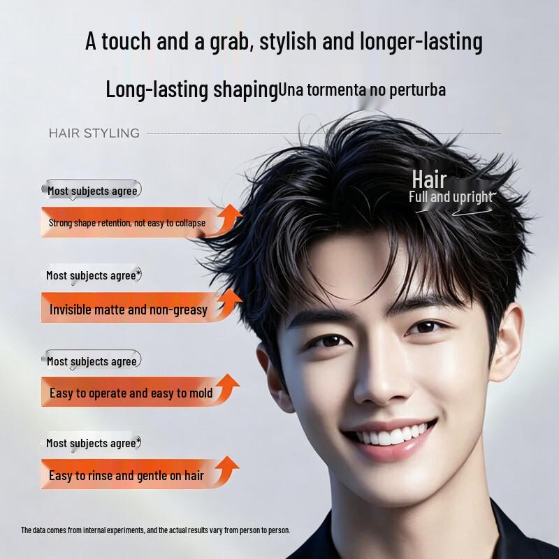 Stylist Men's Strong Hold Matte Hair Clay