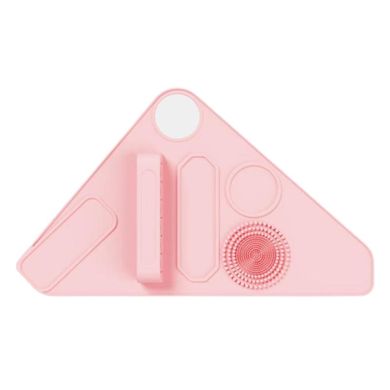 Silicone Makeup Brush Holder Wrist Strap Multi-Functional Beauty Tool With Cleaning Zone For Cosmetic Enthusiasts