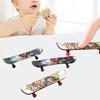 Lovely Creative Funny Toy Finger Skateboard Mini Skateboards Model Kids Christmas Gift