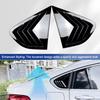 Для BMW X4 F26 2014 2015 2016 2017 2018 Задние боковые жалюзи на окна Воздухозаборник Кожухи Декоративная отделка Шторки Автоаксессуары