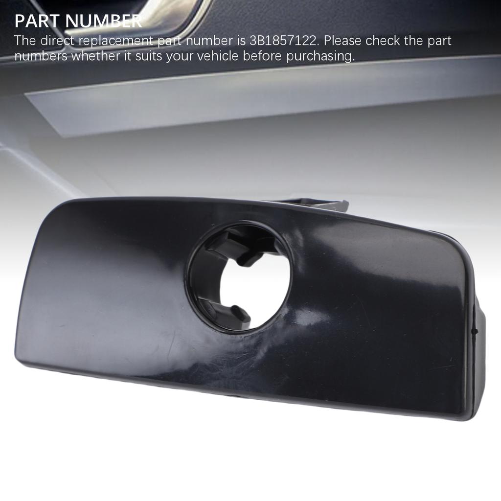 Крышка дверцы перчаточного ящика с отверстием для ключа 3B1857122 Ручка открывания крышки перчаточного ящика Замена для B5 1998 2005 Черный