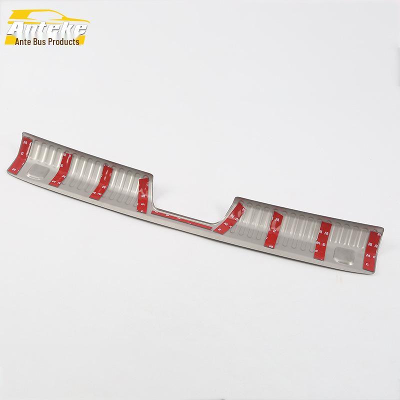 Covoz Rear Guard Plate Sequin & Tailgate Trunk Protection Pedal for 16 Models - Stainless Steel