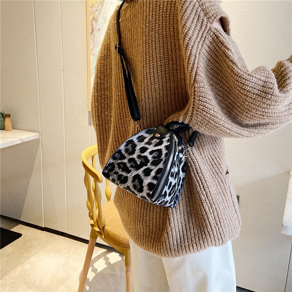 Fashion Women’ S Trend Large Capacity Leather Shoulder Bag Messenger Bag