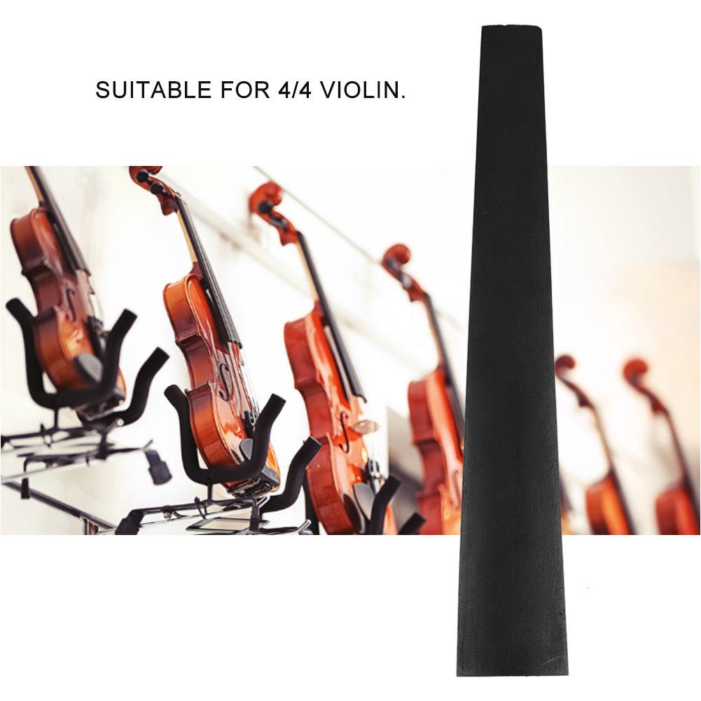 Накладка на гриф из черного дерева 215*35*5 мм для скрипки 4/4