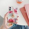 Чехол для телефона с несколькими листьями и цветами для Iphone 14 12 11 13 Pro Max Xr X Xs 7 8 Plus, прозрачный твердый чехол
