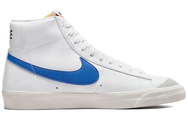 Nike Blazer Mid '77 Vintage 'Винтажный Несочетающийся Swoosh Синий Красный' BQ6806-117