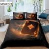 Покер King Queen Пододеяльник Современный комплект постельного белья для карточных игр Геймерский игровой пододеяльник Покрывало для азартных игр Спортивная одежда Полиэстеровый пододеяльник